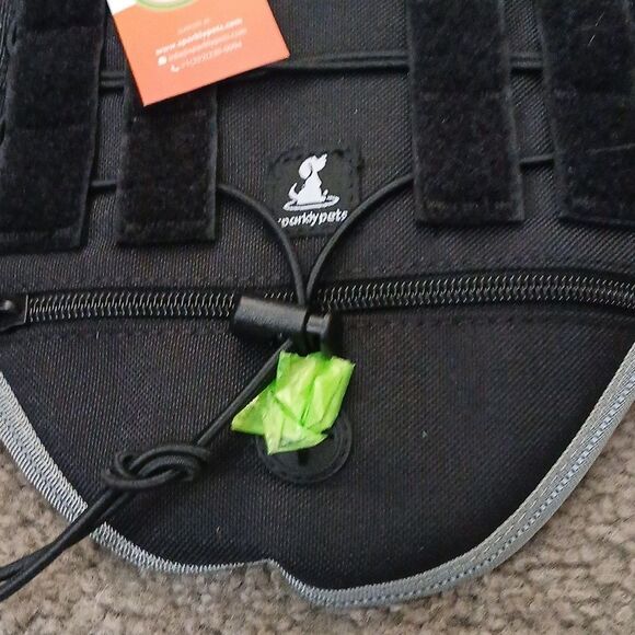 No Pull Dog Harness Heavy Duty Dog Harness with Handle and Poop Bag Hol… - Picture 3 of 10